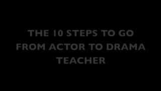 Actor to Drama PGCE Guide