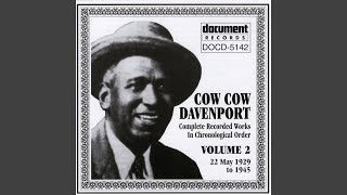 Video thumbnail of "Cow Cow Davenport - Railroad Blues"