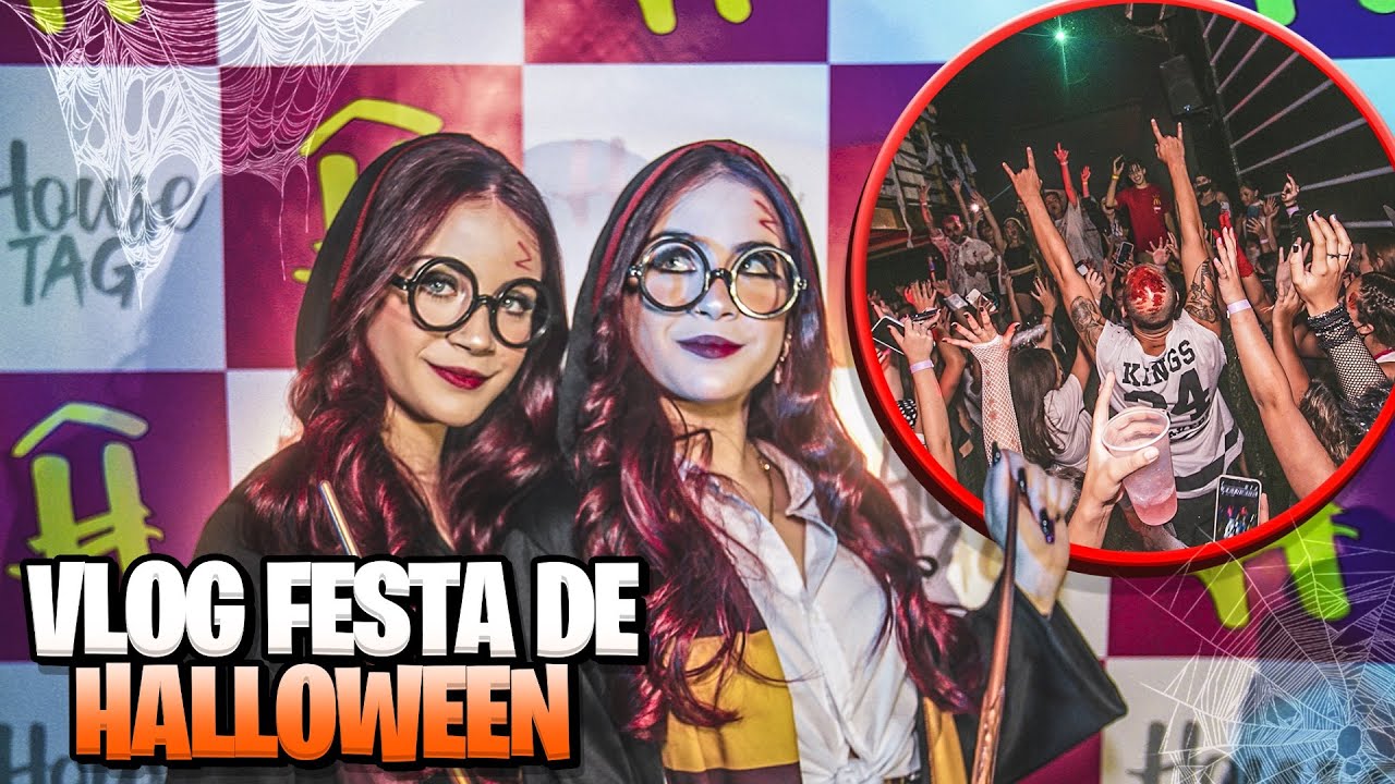 ARRUME - SE COM A GENTE! + VLOG FESTA DE HALLOWEEN!! - YouTube