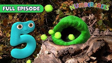 Round and Round | Season 1, Episode 42 | Numberjacks FULL Episode