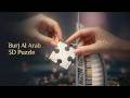 Mind-Blowing ASMR 3D Puzzle | Girl Hands Assemble Ultra Detailed Burj Al Arab (Soft Tapping)