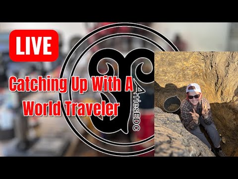 LIVE From The Shop.   Chatting With A World Traveler Brynn Halpern