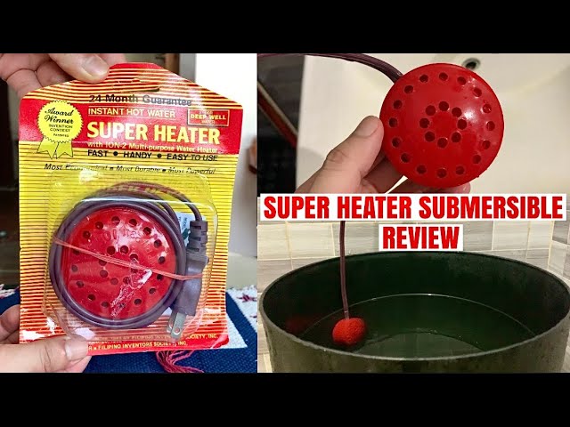 Unboxing Portable SUPER Water Heater for Nawasa, Deep Well, Rain