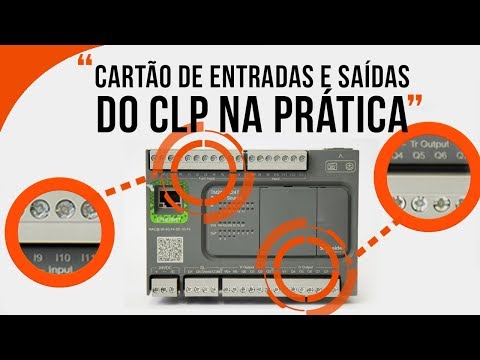 Como são realizadas as conexões das entradas e saídas do CLP - Na Prática