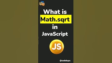 Math.sqrt in JavaScript | JavaScript Interview questions #shorts #javascript @Funyaasi@CodeWithHarry