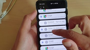 Galaxy S10 / S10+: How to Multi-Select Internet Tabs to Close Them