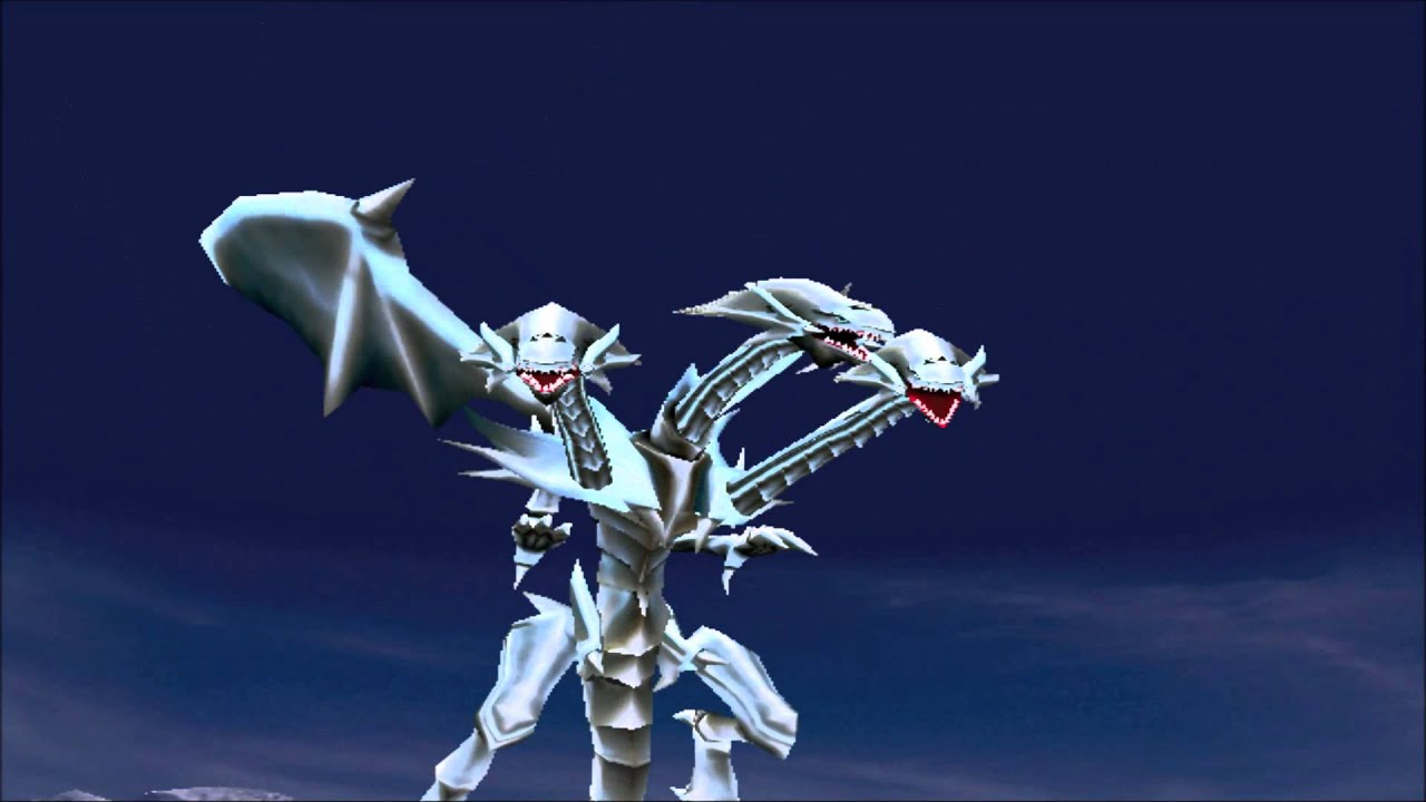 YuGiOh! The Duelists of the Roses Card002 BlueEyes Ultimate Dragon [Battle/Model View