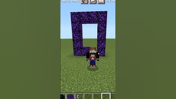 Can We Make Nether Portal With Crying Obsidian#shorts