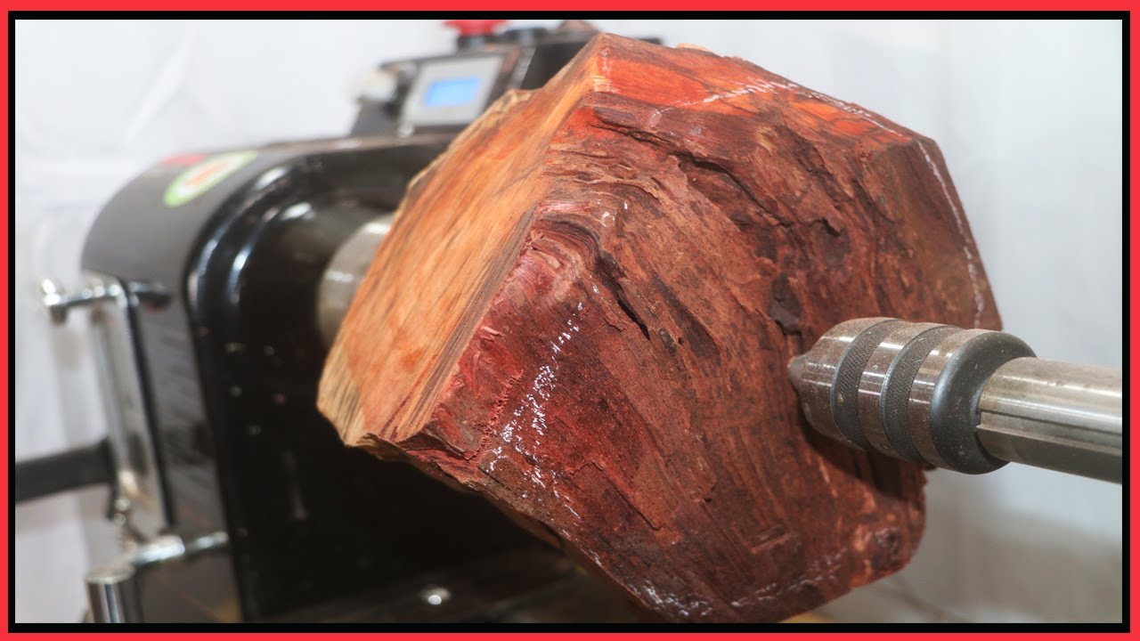 woodturning:  a money box for my son.