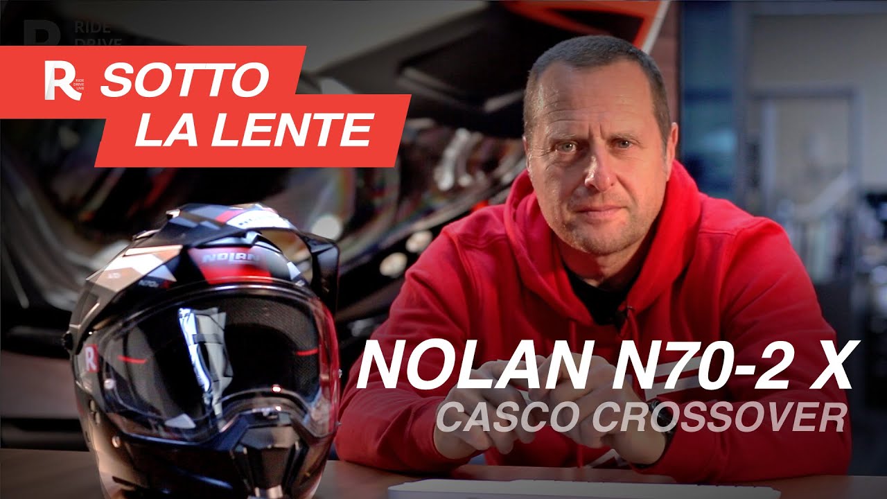 Nolan N70-2 X, il casco crossover modulare con doppia omologazione J/P jet  e integrale - YouTube