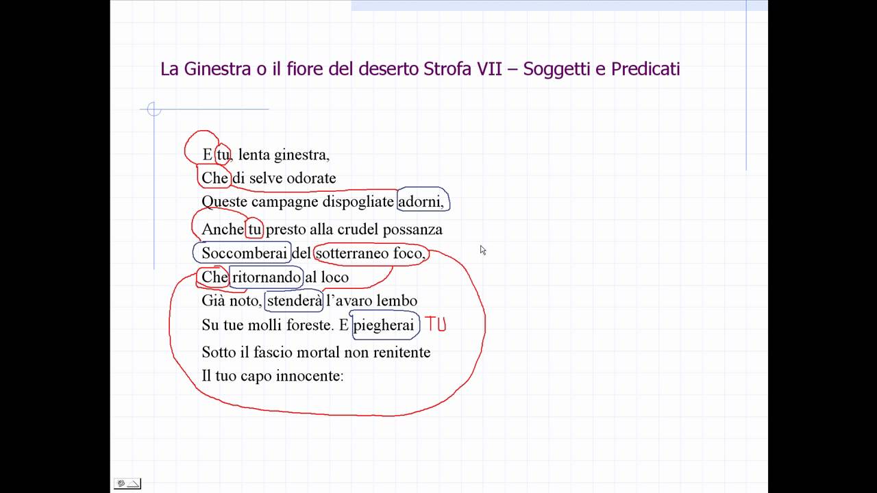 A Silvia Analisi Figure Retoriche
