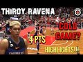 Thirdy Ravena Highlights vs Kawasaki Brave Thunders|| April 3,2021 (NEW UNIFORM DEBUT)