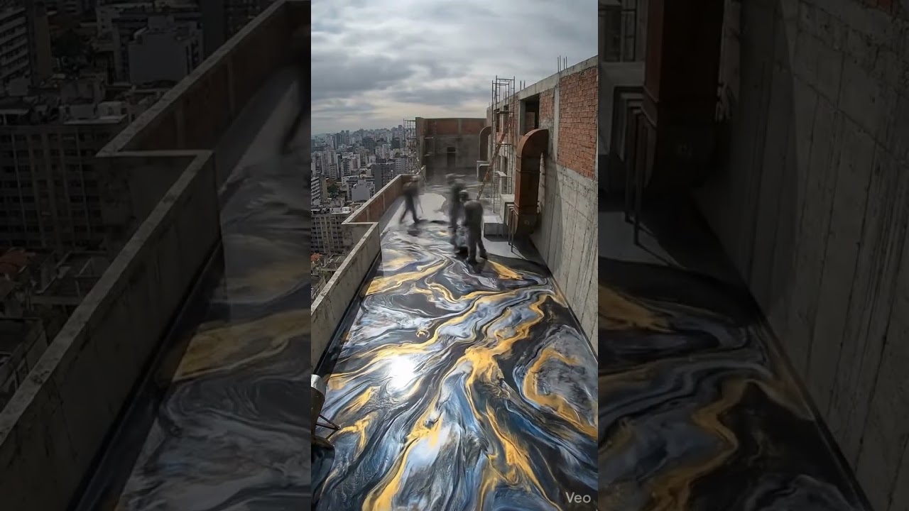 Satisfying Liquid Marble Pour! 🌊✨