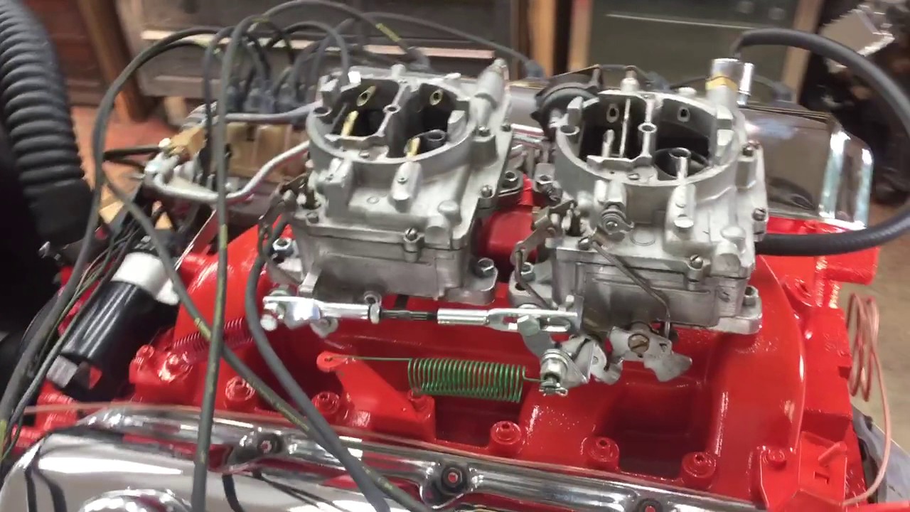 1966 426 Hemi start up.