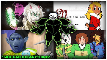 No Context Random Deltarune Images with its Corresponding BGMs