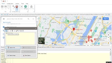Scraping Google Maps listings - business name, address, rating, phone, website
