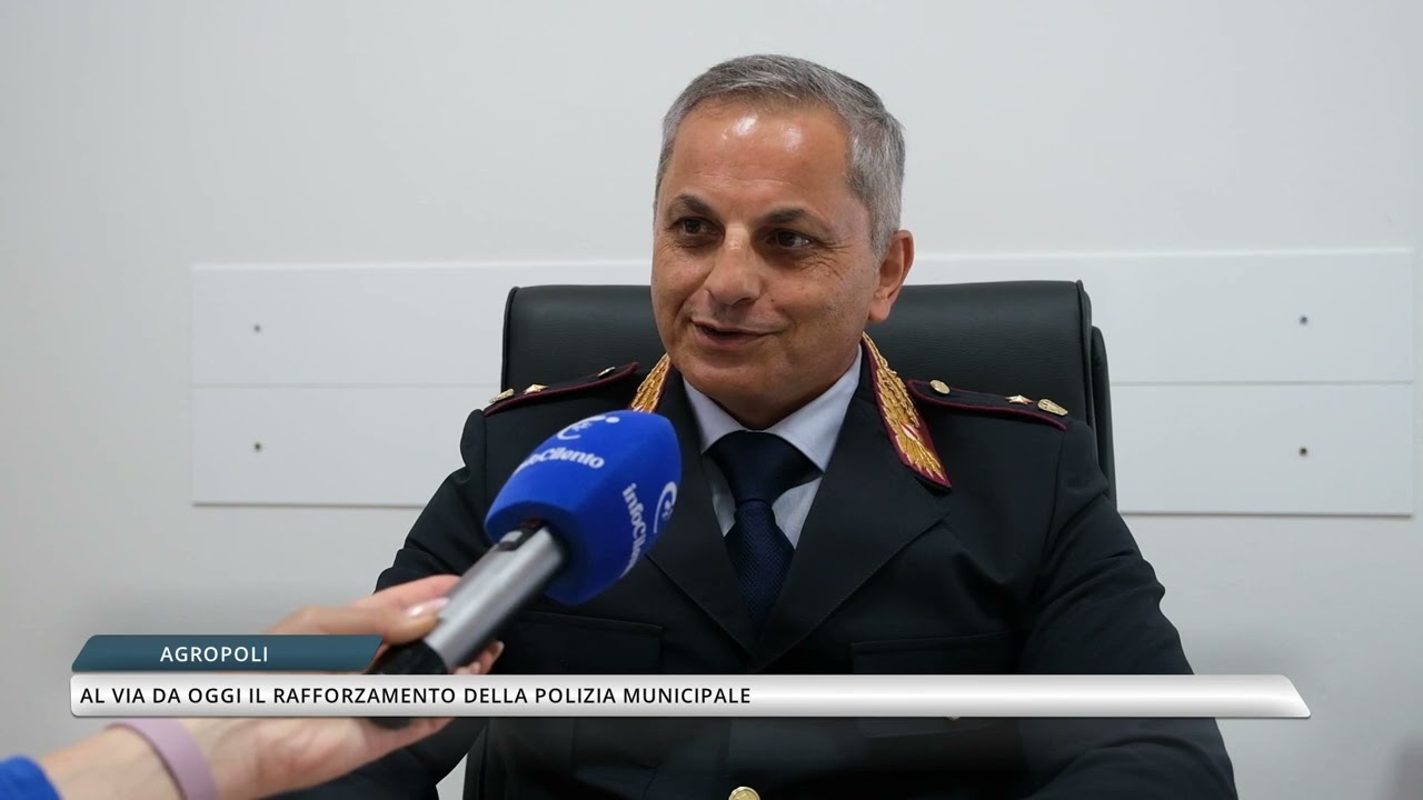 Agropoli, rafforzata la polizia municipale