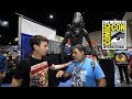 Bruno y El Chato siguen recorriendo la Comic-Con y se encontraron una increíble figura de Pennywise