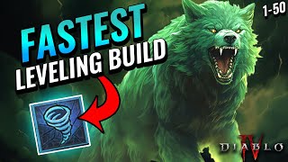 FASTEST Druid Leveling Build (Level 1-50) High Damage Build for Speed Leveling a Druid in Diablo 4