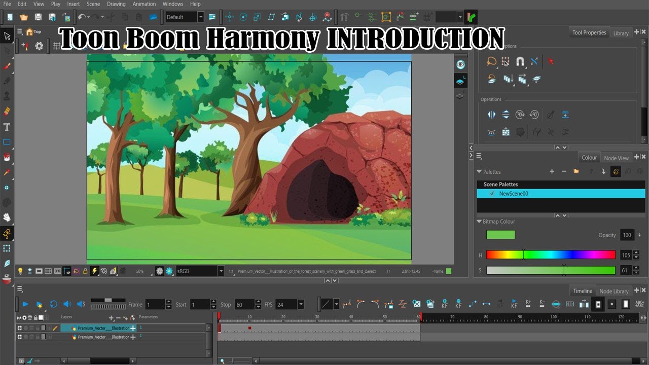 Toon Boom Harmony 21.1 Complete Introduction Tutorial | Tutorial in Hindi \Urdu