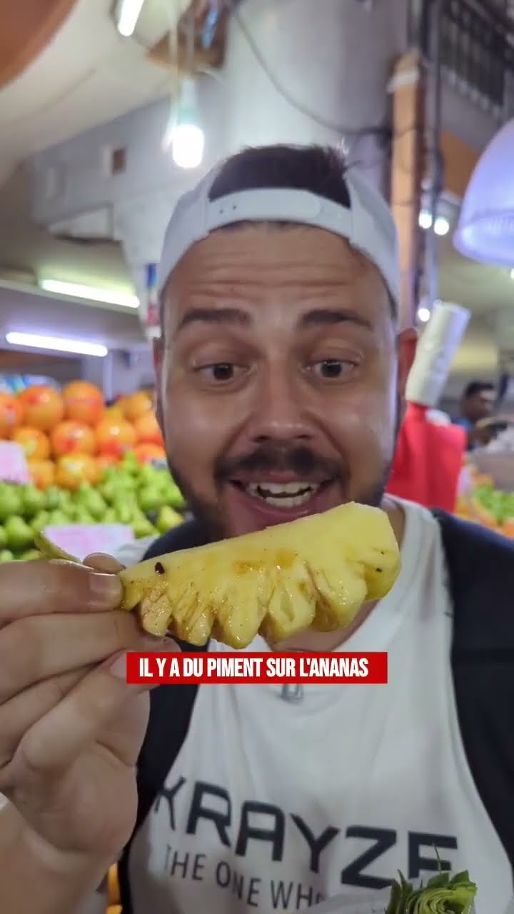 Ananas au piment à l&amp;#39;Île Maurice?? - YouTube
