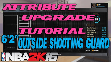 NBA 2K16 MyCareer Attribute Tutorial - How to Upgrade your MyPlayer - 6