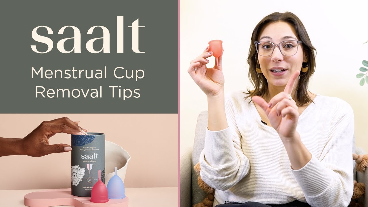 Help! I can't get my menstrual cup out! 
