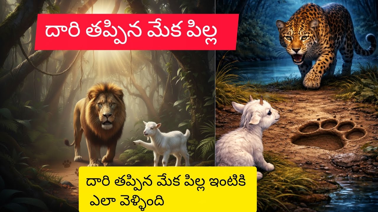 దారి తప్పిన మేక పిల్ల ఇంటికి ఎలా వెళ్ళింది