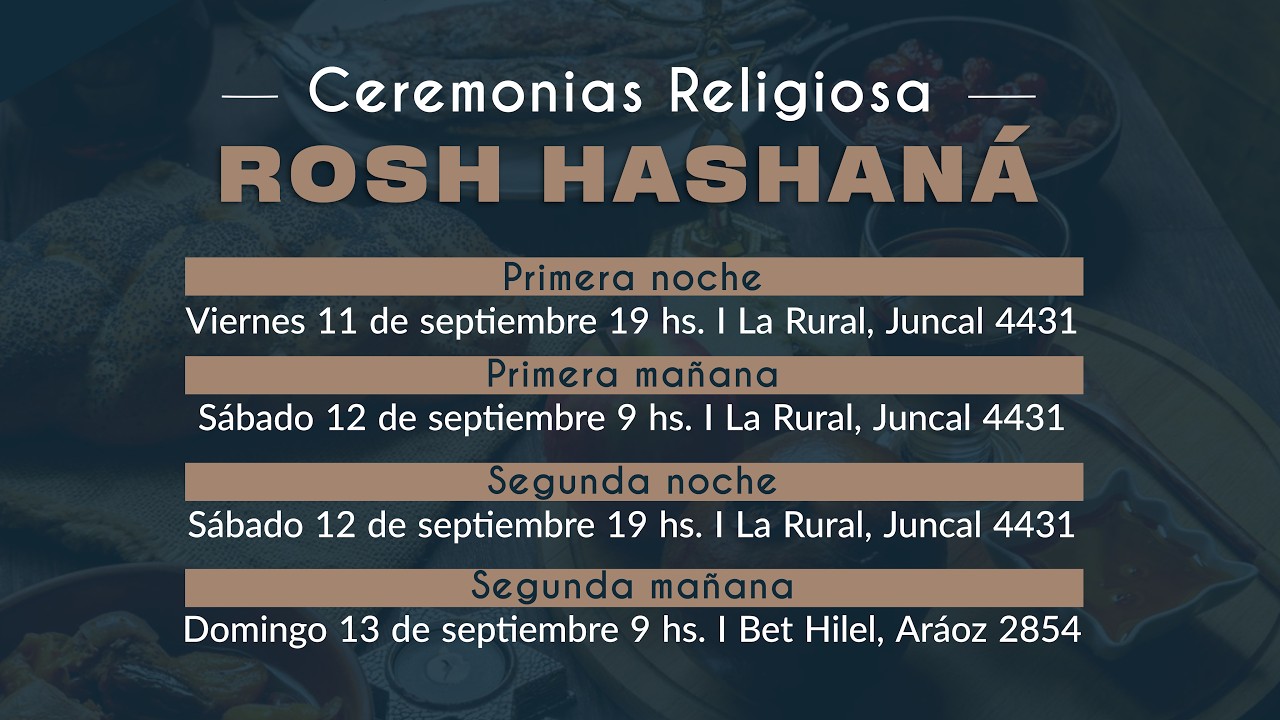 Segunda mañana de Rosh Hashaná