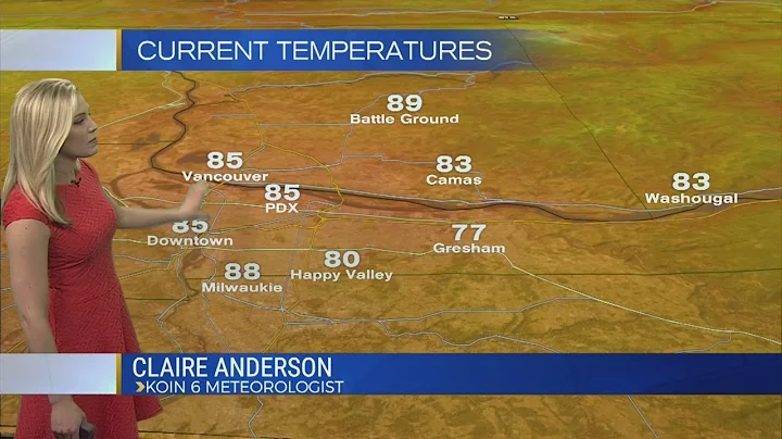 5pm Tuesday Evening Forecast KOIN 6 News June 6, 2017