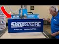 ShopSabre CNC Engraved Sign on IS Series 408 Router