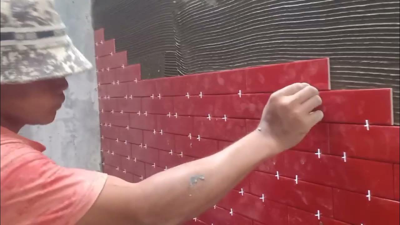 How to seal bathroom wall tiles 60×20mm YouTube