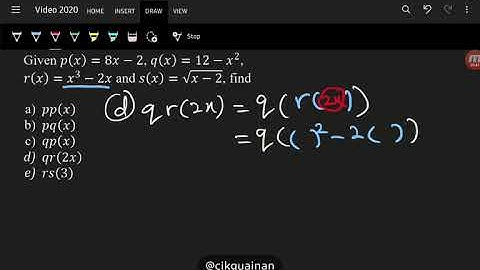 4.3b How to Find Composite Functions
