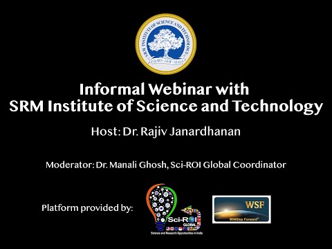 Informational Webinar with SRM IST: How to apply for Re-entry fellowships with SRM as Host