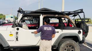 LOD Roof Rack 2.0 timed Soft Top ON JKU. Guess how long W 1 person. screenshot 2