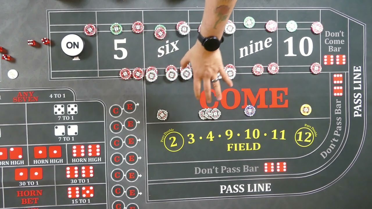 strategies for the absolute Newbie craps players!