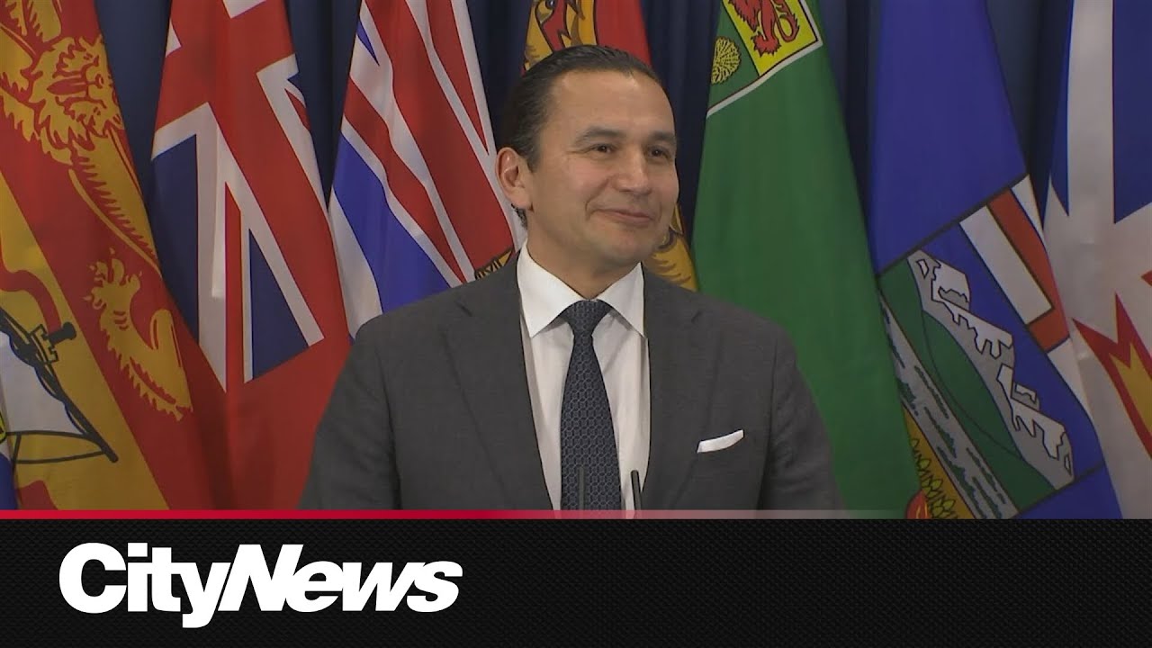 Kinew compares Crown Royal differences with Ford to hockey talk
