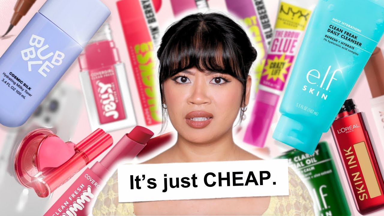 What is going on with drugstore makeup?!