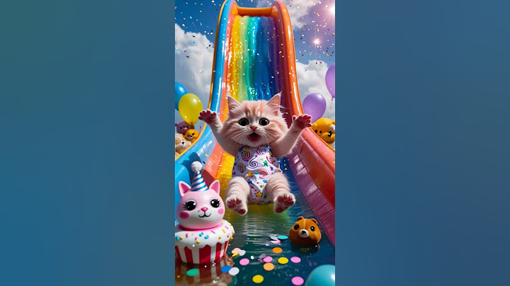 Cute Birthday Wishes #happybirthday #cute #birthday #song #love #kucingnyanyi #rainbowland #adoreble
