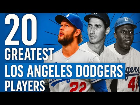 20 GREATEST  Los Angeles Dodgers Players of All Time