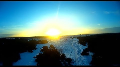 Hoverthings Flip 260 - FPV look at snow