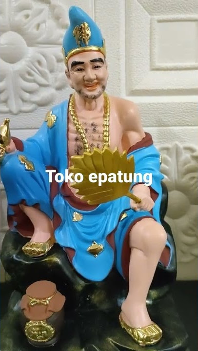 patung dewa ci kung / chikung / cikung - fiber - 12 inch - 07