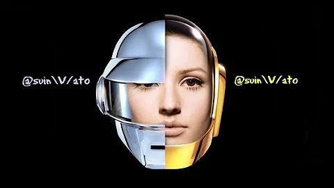 Ellie Goulding vs Daft Punk There's Something About Us Under The Sheets (video)