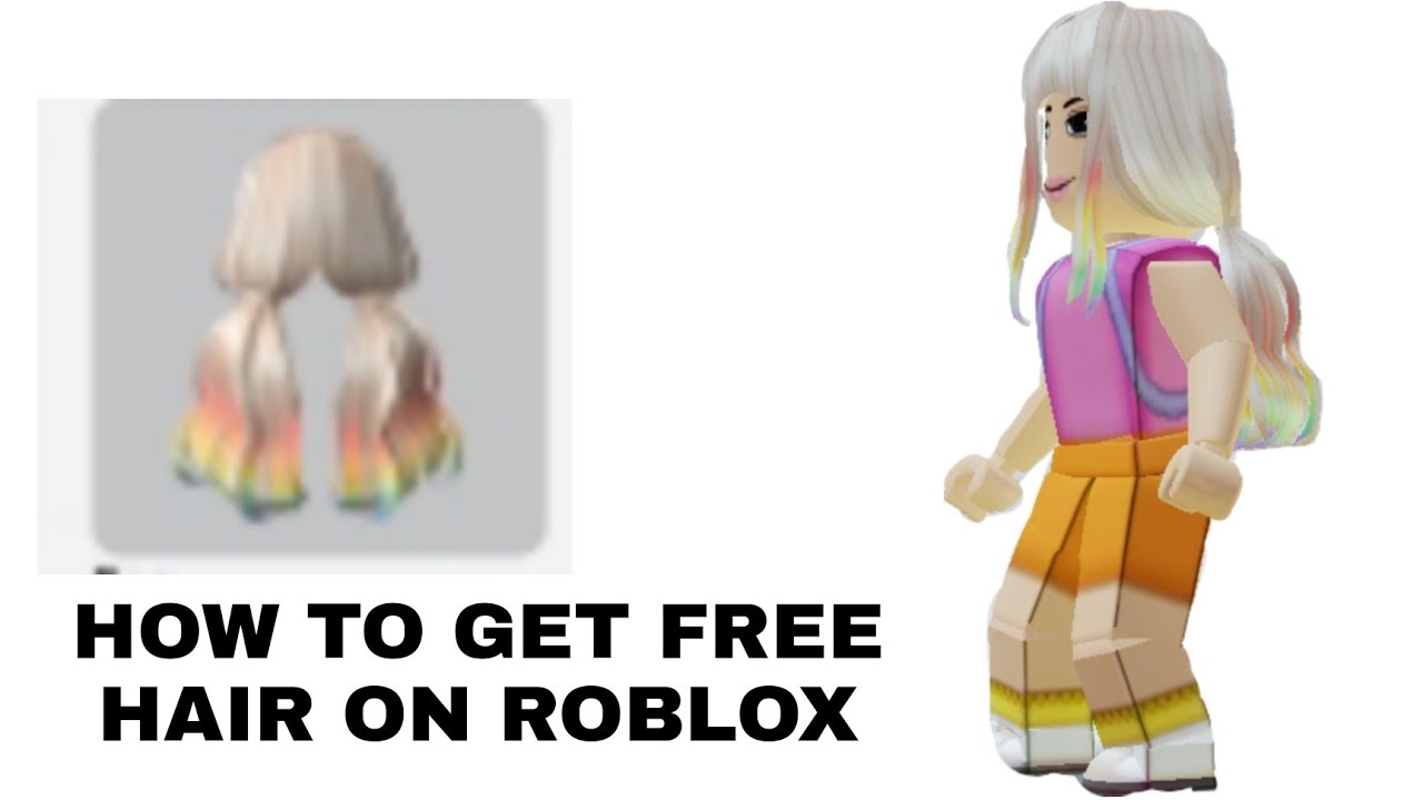 HOW TO GET FREE "HAIR" ON ROBLOX YouTube