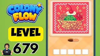 Colony Flow Level 679 Full Walkthrough Solution