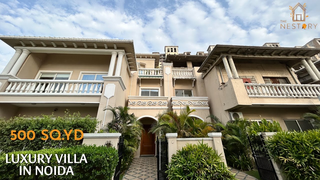 Luxury Villas in Noida | 500 Sq Yard House Tour ATS Pristine Golf Villa ...