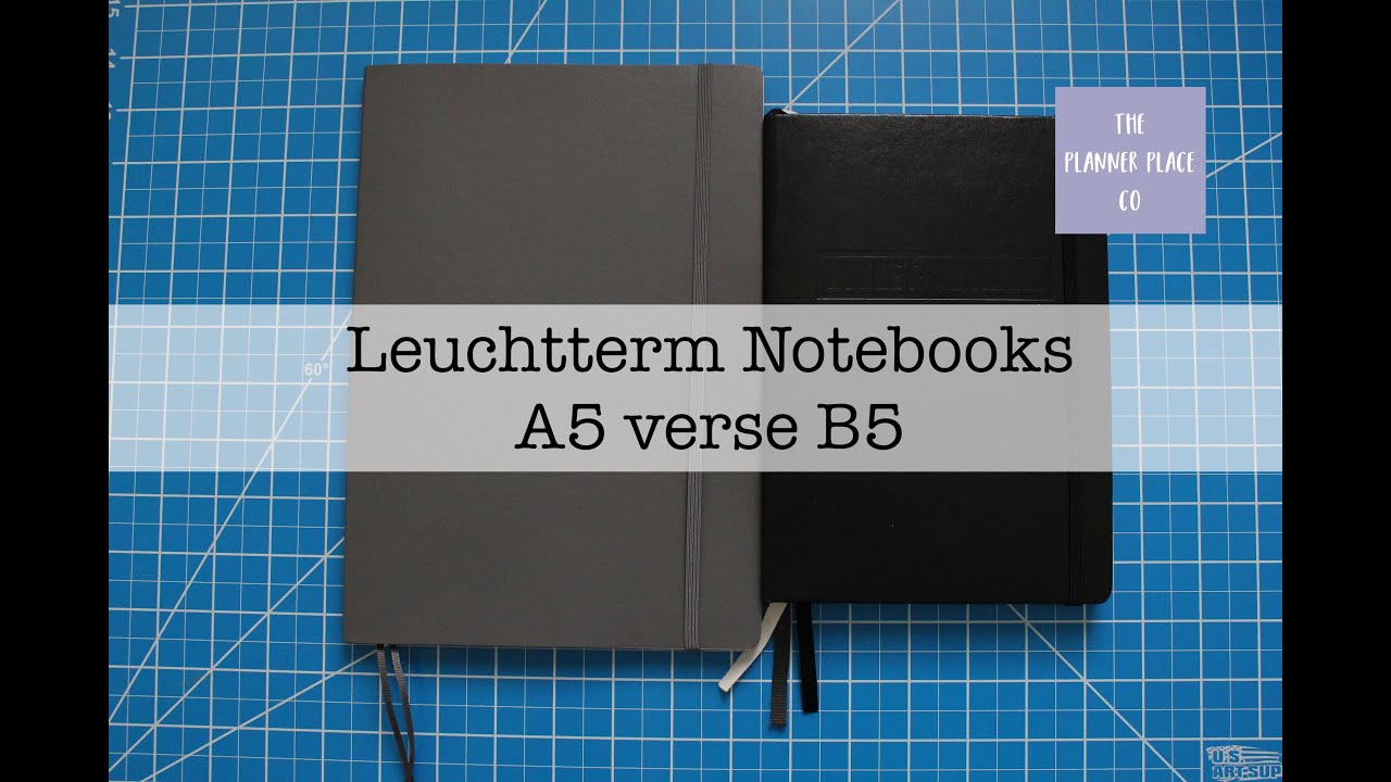 Leuchtterm A5 Bujo Vs B5 Notebook Youtube