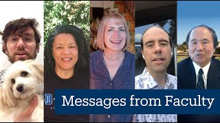 UC Santa Barbara Faculty messages during remote instruction screenshot 4