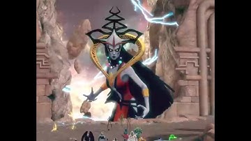 Dcuo The Source Wall Elite Raid ( TSWE ) first boss solo tank Atomic - Dark Knights Episode