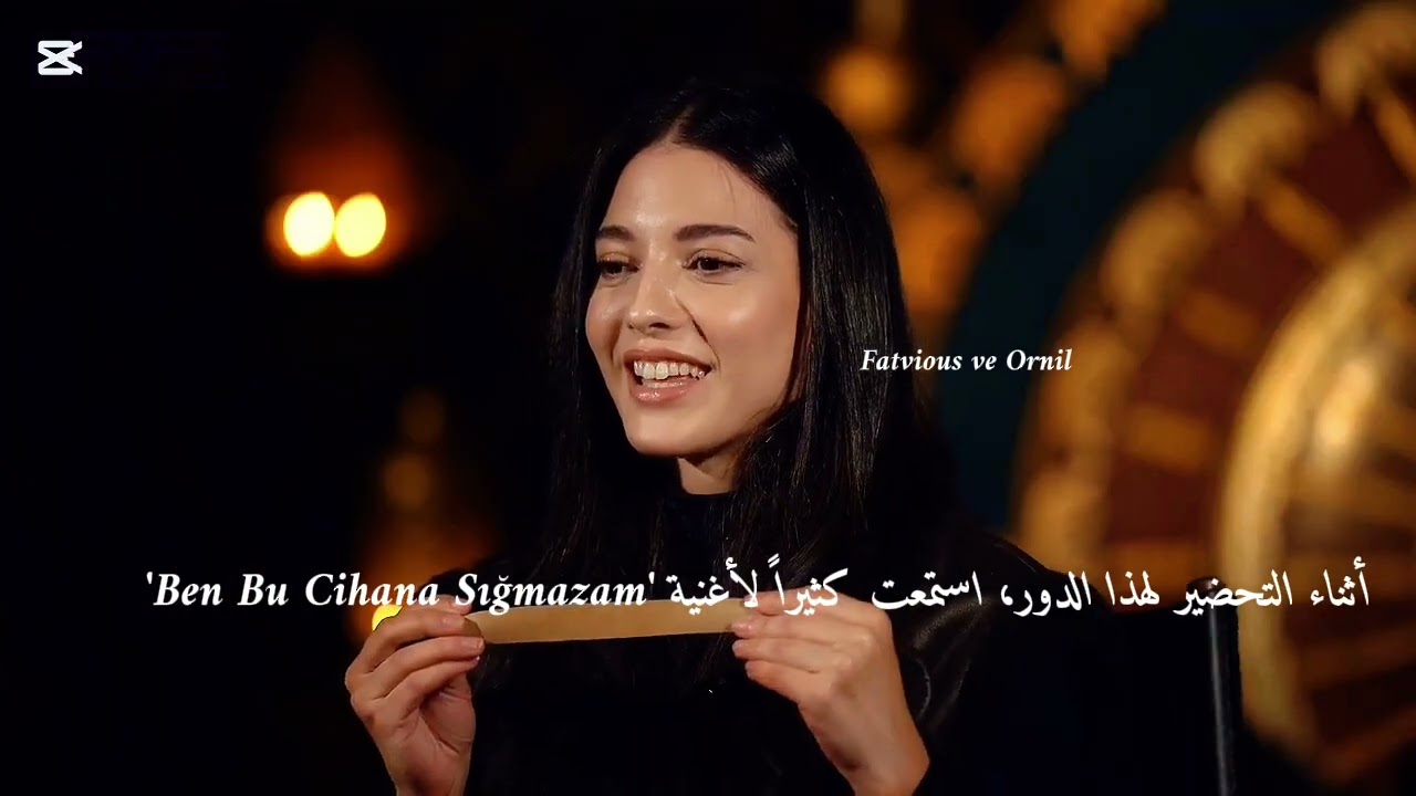 مقابلة محاسن مرابط♡الممثلة نيلوفير بالمؤسس اورهان مترجمة كاملة للعربية Mahassine Merabet interview  